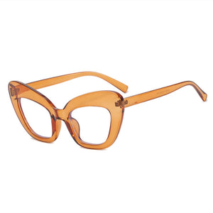 New Fashion Vintage Anti Blue Light Cat Eye Women Glasse