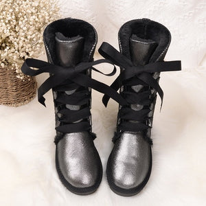 Waterproof High Boots Lace